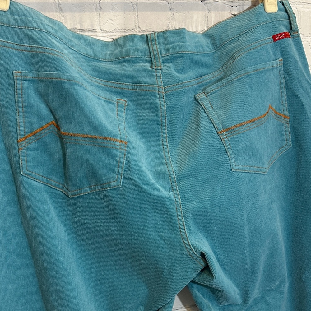 Women's Teal Pants - Picture 4 of 6
